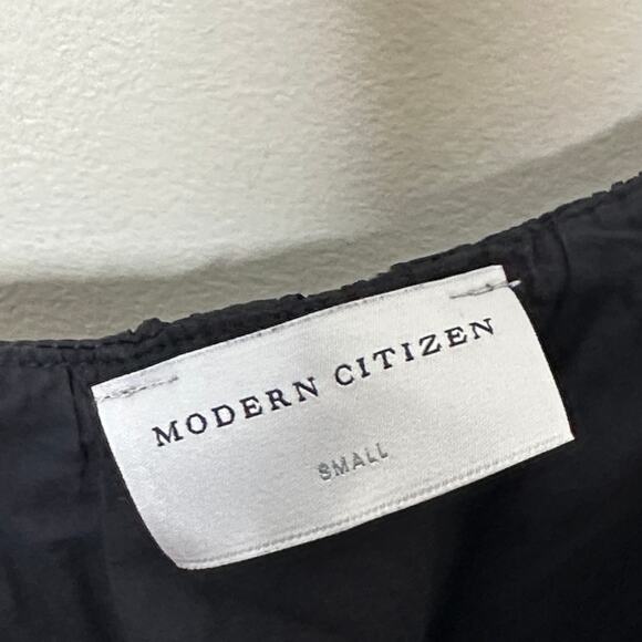 MODERN CITIZEN Slip Maxi Dress Black Minimalist Sz S {R23} - Picture 7 of 8